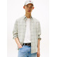 HOMBRE TJM ESSNTL TWILL CHECK REG SHI M1C