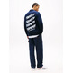 SUDADERA HOMBRE TOMMY JEANS LOGO BURBUJA MEDIA CREMALLERA