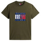 HOMBRE TJM SLIM RWB FLAG TEE EXT MRH