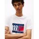 HOMBRE TJM SLIM RWB FLAG TEE EXT YBH