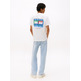 HOMBRE TJM REG DNA FLAG PLAY TEE EXT YBL