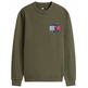 SUDADERA HOMBRE TOMMY HILFIGER TJM REG RWB FLAG CREW EXT