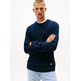 HOMBRE TJM SLM BADGE CABLE KNIT SWEAT 0GY