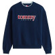SUDADERA HOMBRE  TOMMY HILFIGER TJM 90S TEXTURE GRAPHIC CREW