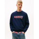 SUDADERA HOMBRE  TOMMY HILFIGER TJM 90S TEXTURE GRAPHIC CREW