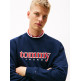 SUDADERA HOMBRE  TOMMY HILFIGER TJM 90S TEXTURE GRAPHIC CREW