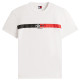 CAMISETA HOMBRE  TOMMY HILFIGER TJM REG SIGNATURE STRIPE T EXT