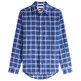 CAMISA CUADROS EN SARGA TEXTURIZADA HOMBRE TOMMY JEANS FIT REGULAR