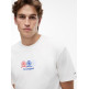 CAMISETA HOMBRE  TOMMY HILFIGER TJM RLX CREST REPEAT SS T