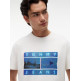 CAMISETA HOMBRE  TOMMY HILFIGER TJM REG PHOTO FLAG SS TEE