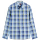 CAMISA HOMBRE  TOMMY HILFIGER TJM REG POPLIN PATTERN SHIRT