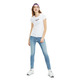 VAQUERO MUJER  TH MID RISE SKINNY NORA 7/8 ZIP O