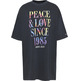 VESTIDO CAMISETA CON ESTAMPADO TIE DYE MUJER TOMMY JEANS