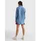 CAMISA BOYFRIEND DE CHAMBRAY CON PARCHE MUJER TOMMY JEANS