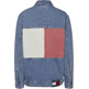 CAZADORA VAQUERA OVERSIZE CON LOGO EN LA ESPALDA MUJER TOMMY JEANS