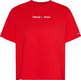 CAMISETA OVERSIZE MUJER TOMMY JEANS LOGO SERIF