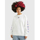SUDADERA DE CORTE AMPLIO CON LOGO Y PARCHE MUJER TOMMY JEANS