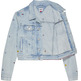 CAZADORA VAQUERA CON LOGO BORDADO MUJER TOMMY JEANS