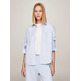 CAMISA OVERSIZE MUJER TOMMY JEANS CON BOLSILLO DE PARCHE