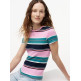 CAMISETA MUJER  TOMMY HILFIGER TJW SLIM ESSENTIAL RIB SS