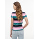 CAMISETA MUJER  TOMMY HILFIGER TJW SLIM ESSENTIAL RIB SS
