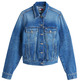 CAZADORA VAQUERA MUJER TOMMY JEANS CON ESCUDO DE LOGO