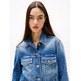 CAZADORA VAQUERA MUJER TOMMY JEANS CON ESCUDO DE LOGO
