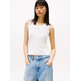 CAMISETA SIN MANGAS MUJER TOMMY JEANS LOGO BORDADO FIT SLIM