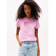 MUJER TJW REG GRADIENT FLAG SS U06