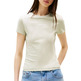MUJER TJW SLIM ESSENTIAL LOGO2 TEE E M1C