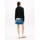 MUJER TJW CLRBLCKFLAG SWEATER EXT BDS