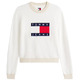 MUJER TJW CLRBLCKFLAG SWEATER EXT YBL