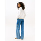 MUJER TJW CLRBLCKFLAG SWEATER EXT YBL