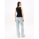 MUJER TJW SLIM SCRIPT RIB TANK TOP BDS