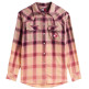 CAMISA MUJER  TOMMY HILFIGER TJW RLX FLANNEL SHIRT
