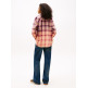 CAMISA MUJER  TOMMY HILFIGER TJW RLX FLANNEL SHIRT