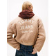 MUJER TJW TEDDY VARSITY BOMBER GUQ