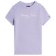 CAMISETA MUJER  TOMMY HILFIGER TJW SLIM ESS LOGO 1 RIB TEE EX