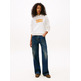 MUJER TJW REG ESS LOGO 2 HOODIE EXT YBL