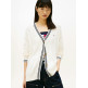 JERSEY MUJER  TOMMY HILFIGER TJW OVS FLAG CABLE CARDIGAN