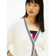 JERSEY MUJER  TOMMY HILFIGER TJW OVS FLAG CABLE CARDIGAN