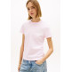 MUJER TJW REG TJ BUBBLE SS TEE EXT TN9