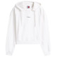 MUJER TJW BXY SH SCRIPT LABEL HOODIE YBL