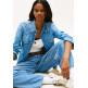 MUJER REG WSTRN DENIM SHIRT EXT BJ80 1AB
