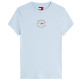 CAMISETA MUJER  TOMMY HILFIGER TJW SLIM ESS LOGO2 RIB TEE EXT