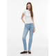 CAMISETA MUJER  TOMMY HILFIGER TJW SLIM ESS LOGO2 RIB TEE EXT
