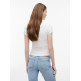 CAMISETA MUJER  TOMMY HILFIGER TJW SLIM ESS LOGO2 RIB TEE EXT