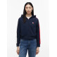 SUDADERA MUJER  TOMMY HILFIGER TJW REG BADGE TRACK HOOD EXT