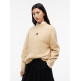 MUJER TJW MOCKNECK BADGE SWEATER EXT AB5