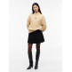 MUJER TJW MOCKNECK BADGE SWEATER EXT AB5